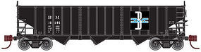 Pullman-Standard PS-2750 3-Bay Hopper Boston & Maine N Scale Model Train Freight Car #50001659