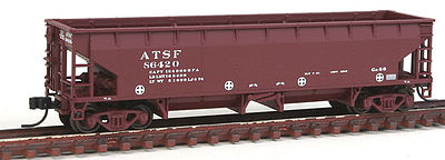 Atlas 70 Ton Ballast Car ATSF #86420 N Scale Model Train Freight Car #50001694