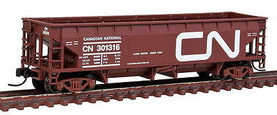 Atlas 70-Ton Hart Ballast Car 3-Pack Canadian National N Scale Model Train Freight Car #50001698