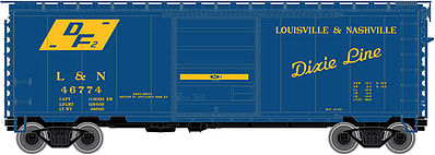 Atlas P-S PS-1 40 Boxcar w/8 Door Louisville & Nashville N Scale Model Train Freight Car #50001766