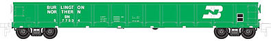 Atlas 52 Gondola Burlington Northern #577400 N Scale Model Train Freight Car #50001895