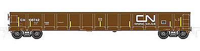 Atlas 52 Gondola Canadian National #136623 N Scale Model Train Freight Car #50001899
