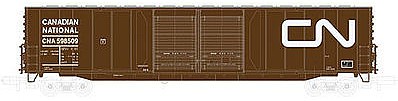 Atlas 60 Double-Door Auto Parts Boxcar Canadian National N Scale Model Train Freight Car #50001995