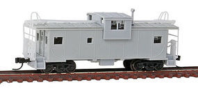 EV Caboose Undecorated with Roof Walk N Scale Model Train Freight Car #50002034