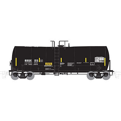 Atlas 17,600 Gallon Tank Rampart #598 N Scale Model Train Freight Car #50002095
