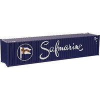40' Container Safmarine #2 (2) N Scale Model Train Freight Car Load #50002262