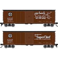 Atlas USRA Steel Boxcar ATSF #148847 N Scale Model Train Freight Car #50002333 Atlas USRA Steel Boxcar ATSF #148847 N Scale Model Train Freight Car #50002333