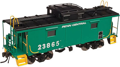 Atlas NE-6 Caboose Penn Central #19802 N Scale Model Train Freight Car #50002514