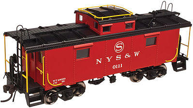 Atlas NE-6 Caboose NYSW #0114 N Scale Model Train Freight Car #50002515