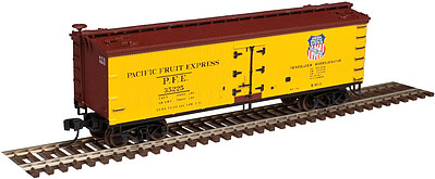 Atlas 40 Wood Reefer Pacific Fruit Express #34440 N Scale Model Train Freight Car #50002688