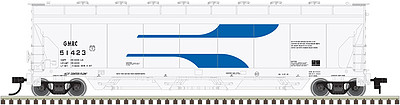 Atlas Covered Hopper GMR #51422 N Scale Model Train Freight Car #50002705