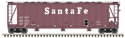 Atlas 3500CF Dry-Flo Hopper Santa Fe #300651 N Scale Model Train Freight Car #50002913