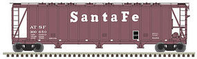 3500CF Dry-Flo Hopper Santa Fe #300651 N Scale Model Train Freight Car #50002913