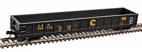 Atlas Evans Gondola Chessie systems N Scale Model Train Freight Car #50003035