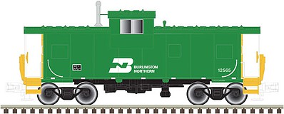 Atlas Extended-Vision Caboose Burlington Northern #12565 N Scale Model Train Freight Car #50003142