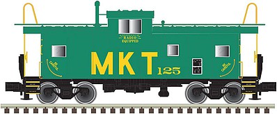 Atlas Extended-Vision Caboose Missouri-Kansas-Texas #111 N Scale Model Train Freight Car #50003153