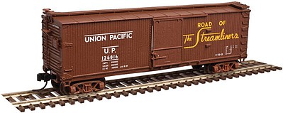 Atlas USRA 40 Double Sheathed Wood Boxcar UP #126900 N Scale Model Train Freight Car #50003186