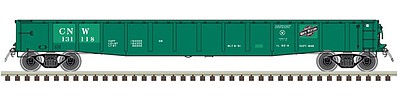 Atlas CF 70 Ton 52 Gondola Chicago & NW #131118 N Scale Model Train Freight Car #50003404