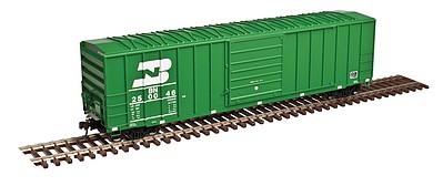Atlas Fmc 5077 Single Door Boxcar BN #250052 N Scale Model Train Freight Car #50003420