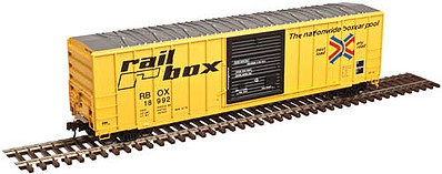 Atlas FMC 5077 Single Door Boxcar Railbox #17800 N Scale Model Train Freight Car #50003450
