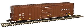 Atlas Class BX-177 Plug-Door Boxcar Ready to Run Master(R) BNSF Railway 781422 (Boxcar Red, white, yellow Conspicuity Marks) N-Scale