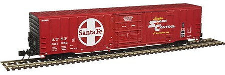 Atlas Class BX-177 Plug-Door Boxcar Santa Fe 621701 N Scale Model Train Freight Car #50003909