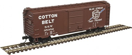 Atlas 40 PS1 Boxcar Cotton Belt #35352 N Scale Model Train Freight Car #50003969