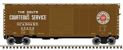 Atlas 40 PS1 Boxcar Seaboard Air Line Railroad SAL #25386 N Scale Model Train Freight Car #50003975