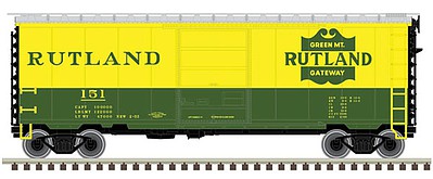 Atlas 40 Ps-1 Boxcar Rutland #163 N Scale Model Train Freight Car #50003978