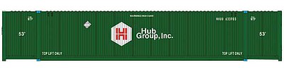 Atlas 53 Container Hub Set #1 N Scale Model Train Freight Car Load #50003986