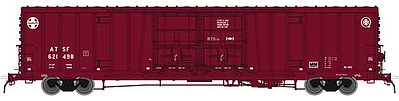Atlas BX-166 Boxcar Santa Fe ATSF #621498 N Scale Model Train Freight Car #50004057