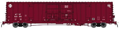 Atlas BX-166 Boxcar Santa Fe ATSF #621351 N Scale Model Train Freight Car #50004077