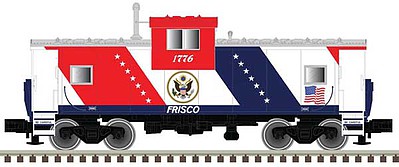 Atlas Extended Vision Caboose Frisco 1776 N Scale Model Train Freight Car #50004129