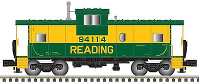 Atlas Extended Vision Caboose Reading #94114 N Scale Model Train Freight Car #50004137