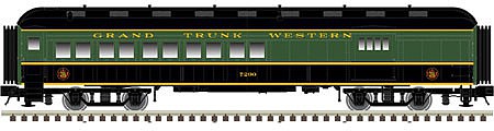 Atlas 60 Combine car Grand Trunk Western #7290 N Scale Model Train Passenger Car #50004217