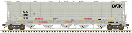 Atlas Trinity 5660 Covered Hopper General American #15201 N Scale Model Train Freight Car #50004328