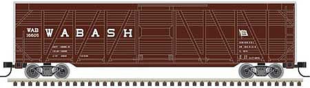 Atlas Trainman Stock Car Wabash #16510 N Scale Model Train Freight Car #50004426
