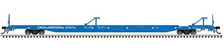 Atlas ACF 89 4 Intermodal Flatcar Great Northern #61526 N Scale Model Train Freight Car #50004447