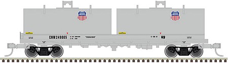 Atlas Cushion Coil Car Union Pacific CNW #249001 N Scale Model Train Freight Car #50004655