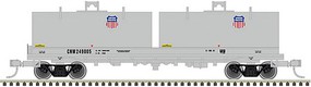Atlas Cushion Coil Car Union Pacific CNW #249005 N Scale Model Train Freight Car #50004656