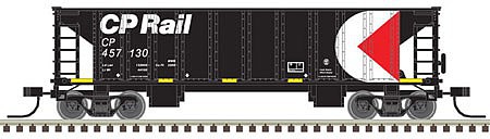 Atlas 41 Ballast Hopper Canadian Pacific Rail #457279 N Scale Model Train Freight Car #50004856