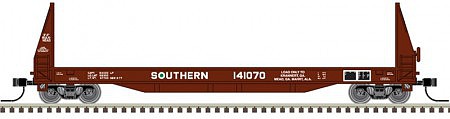 Atlas 50 Sieco Pulpwood Flat Car Southern #141125 N Scale Model Train Freight Car #50004872
