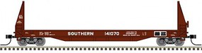 Atlas 50' Sieco Pulpwood Flat Car Southern #141125 N Scale Model Train Freight Car #50004872