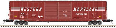 Atlas ACF 60 Single-Door Auto Parts Boxcar WM #495991 N Scale Model Train Freight Car #50004973