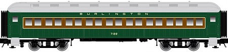 Atlas N Trainman 60 Passenger Car Set, CB&Q (5)