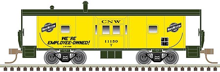 Atlas Bay Window Caboose C&NW #11120 N Scale Model Train Freight Car Load #50005230