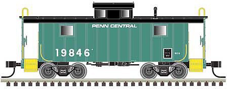 Atlas NE-5 Caboose Penn Central #19803 N Scale Model Train Freight Car #50005346