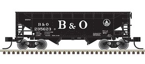 Atlas 2 Bay Offset side Hopper Baltimore & Ohio 3 pack