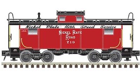 Atlas NE-6 Caboose Ready to Run Master(R) Nickel Plate Road #719 (red, white, black) N-Scale