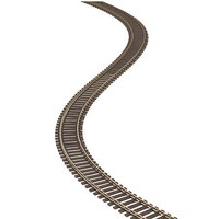 Atlas Code 83 Super-Flex Brown (5) HO HO Scale Nickel Silver Model Train Track #501